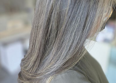 Smooth, shiny hair styled beautifully at JAIYA BEAUTÉ 🌸 Heidi in Montréal, Québec, CA.