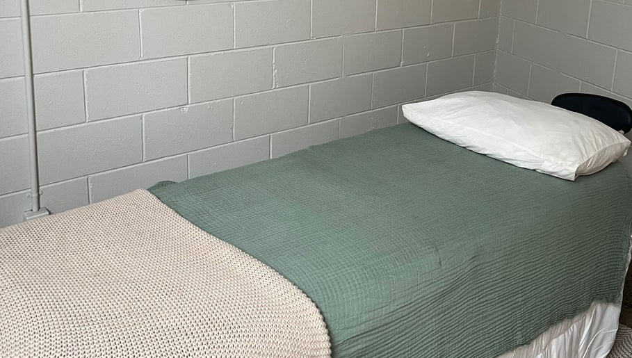 Calm treatment bed at yourSPAce, Christchurch, Canterbury Region, NZ. Ideal for wellness therapy.