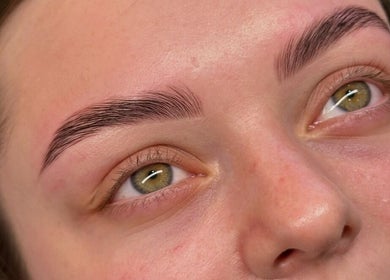 Perfectly groomed eyebrows at Emma W Beauty at Muse Studio, Bristol, England, GB.