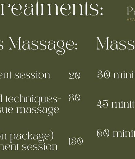 Parseley sports massage image 2