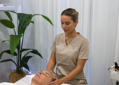 Relaxing facial massage at The Skin & Soul Spa, Eastgardens, New South Wales, AU, enhancing wellness.