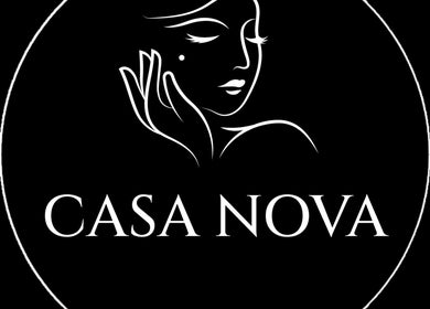 Logo noir et blanc de l'Institut Casanova, beauté et bien-être à Orry-la-ville, Hauts-de-france, FR.