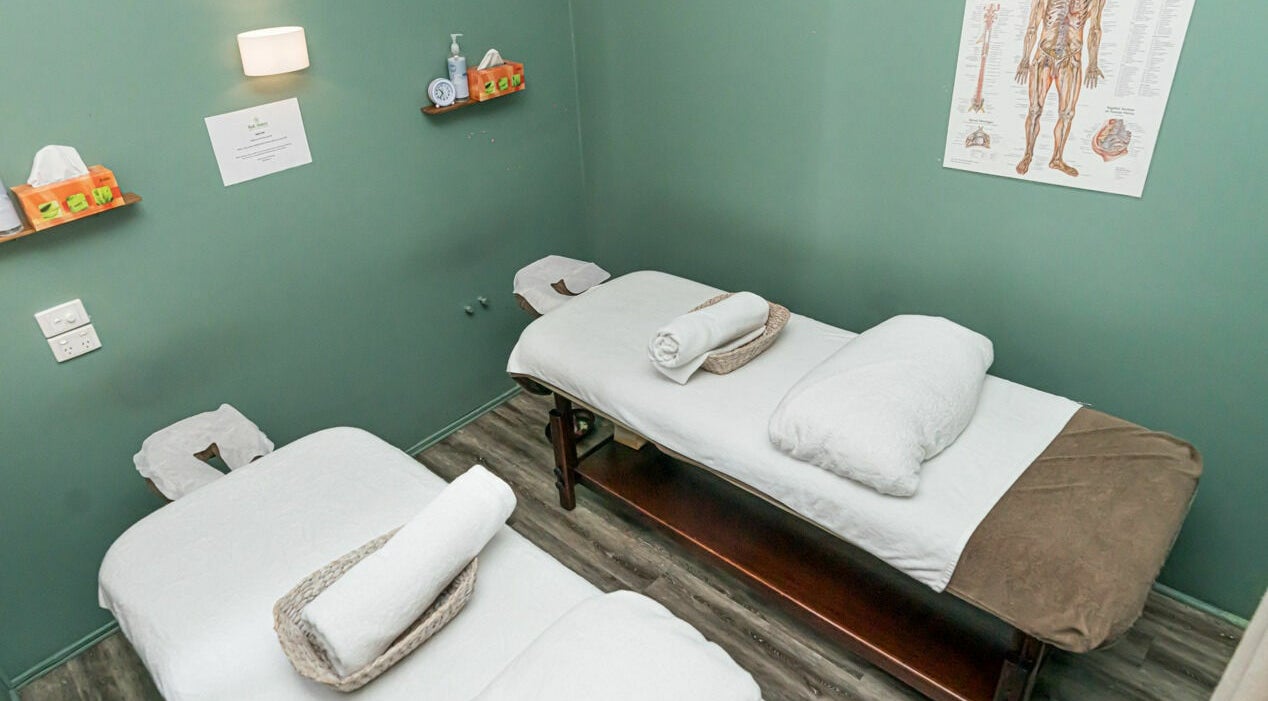 Relaxing massage room at Bali Sisters - Massage and Healing Therapy, Bondi, New South Wales, AU.