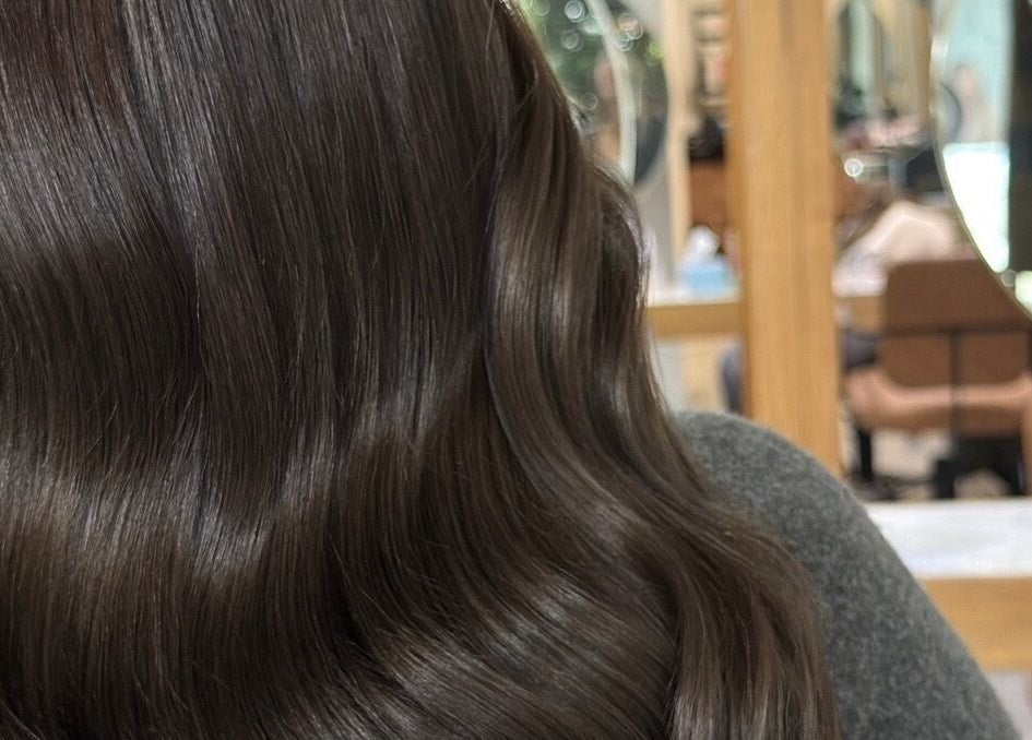 Luxurious wavy hair styled at Hair with K in Rockdale, New South Wales, AU.