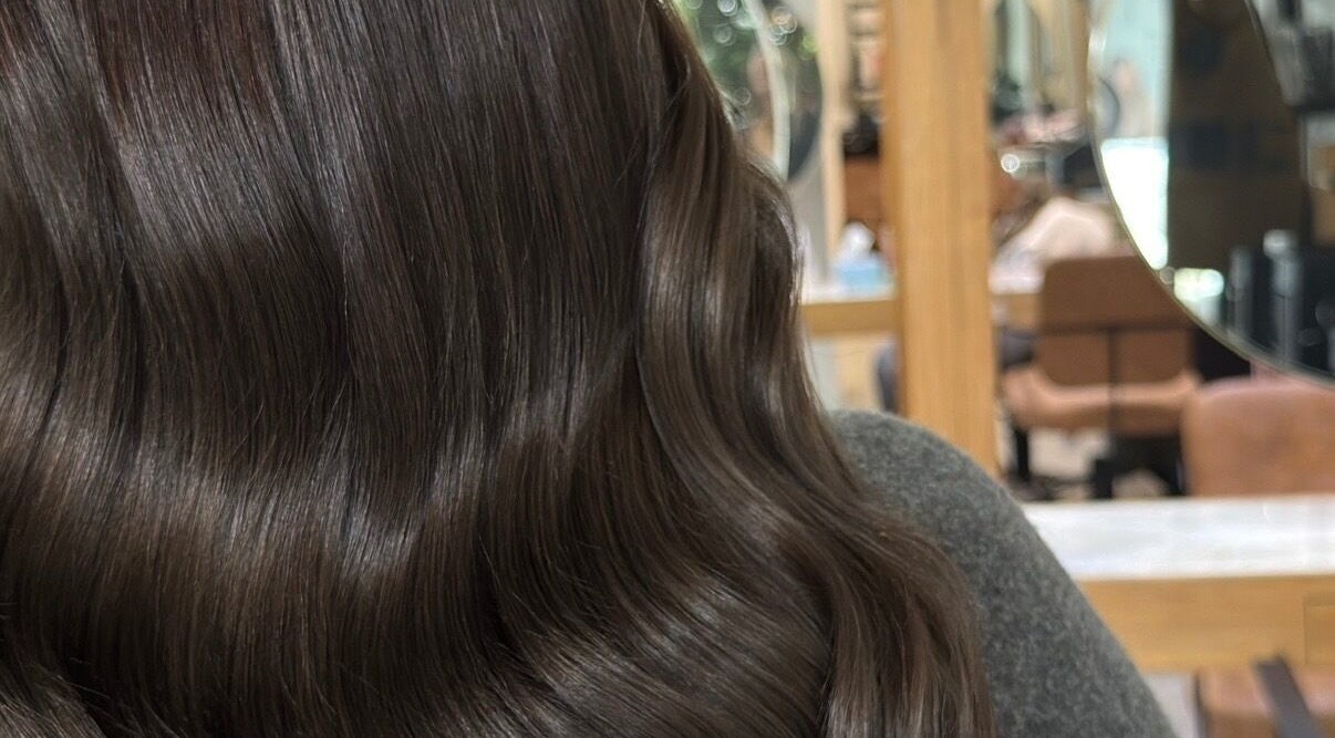 Luxurious wavy hair styled at Hair with K in Rockdale, New South Wales, AU.
