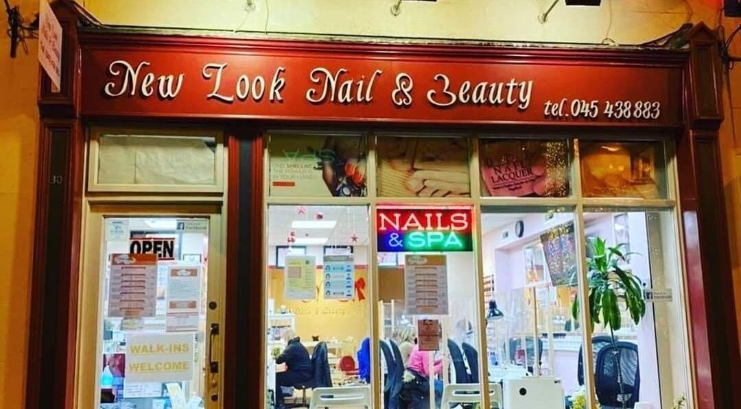 Exterior of New Look Nails and Beauty in Newbridge, County Kildare, IE, showcasing a welcoming salon entrance.