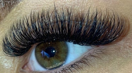 Close-up of stunning lashes at BeautyLaine, Bexleyheath, England, GB highlighting sophistication and style.