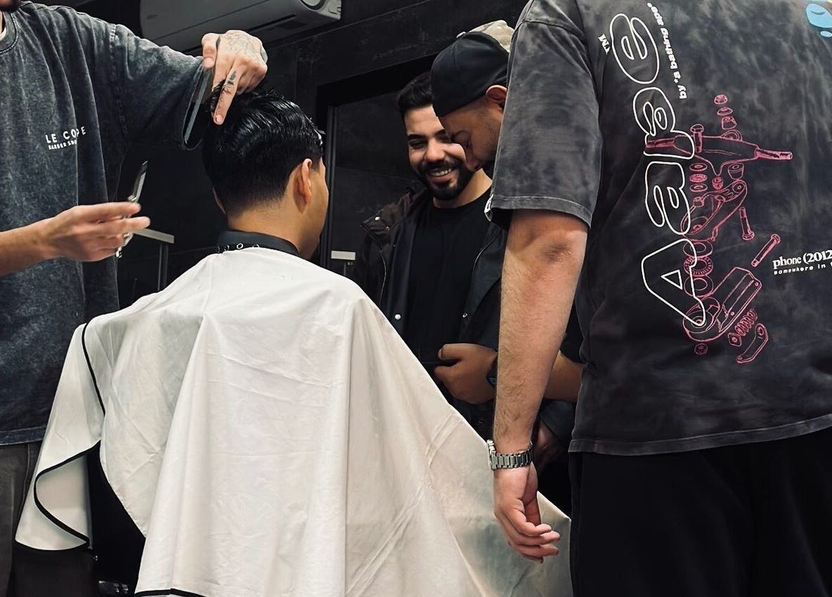 Professional haircut at Le Coupe - لي كوب, Amman, Amman Governorate, JO with focused stylists.