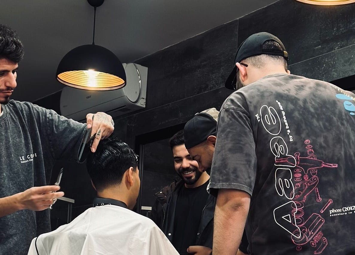 Stylish haircut session at Le Coupe - لي كوب, Amman, Amman Governorate, JO with attentive barbers.
