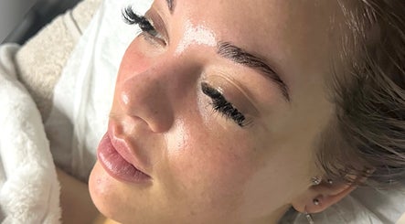 Client enjoying a soothing facial at Absolute Skin & Aesthetics Fareham, Fareham, England, GB.