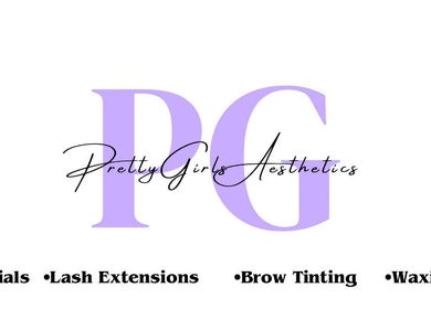 Pretty Girls Aesthetics logo showcasing beauty services in Buffalo, New York, US.