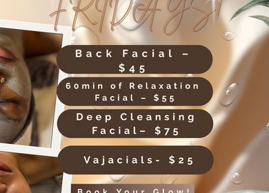 Pretty Girls Aesthetics in Buffalo, New York, offers facial services on Glow Fridays.