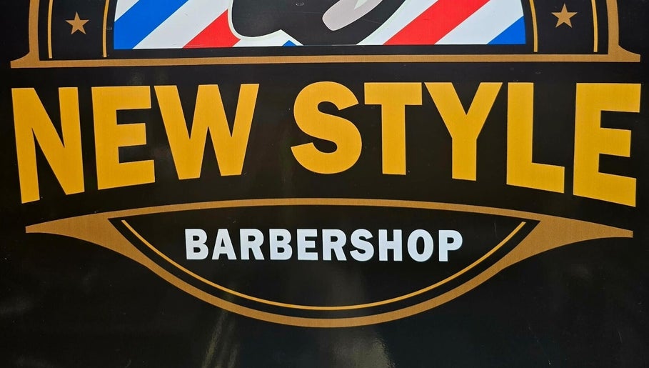 لافتة New Style Kapsalon في جرونينجن، جرونينجن، هولندا.