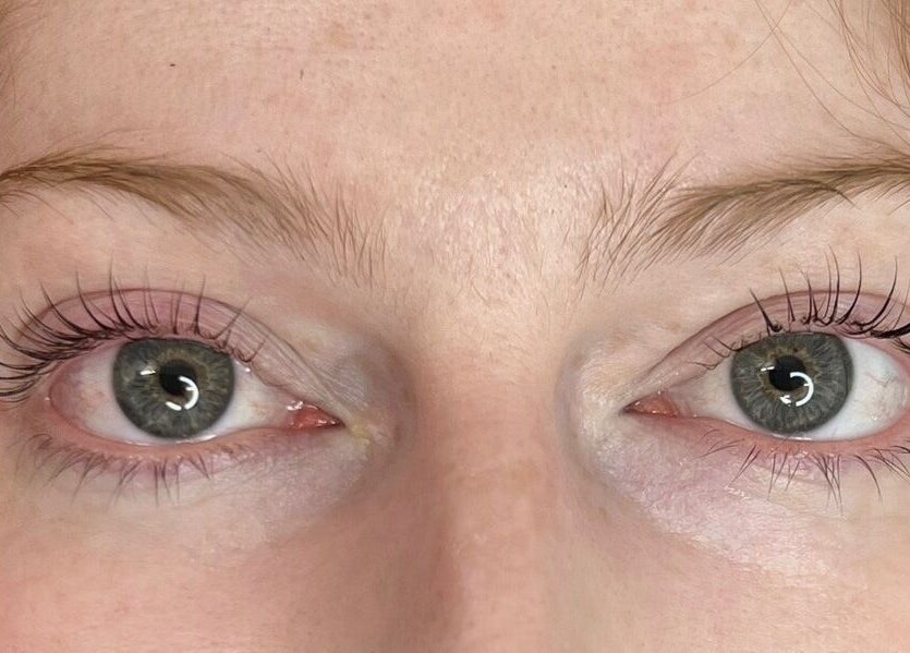 Close-up of stunning lash extensions at Alpha Lash & Brow, St Leonards, New South Wales, AU.