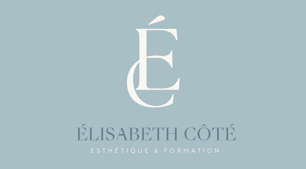 Logo d'Esthétique - Élisabeth Côté à Sainte-Madeleine, Québec, CA. Design raffiné et professionnel.