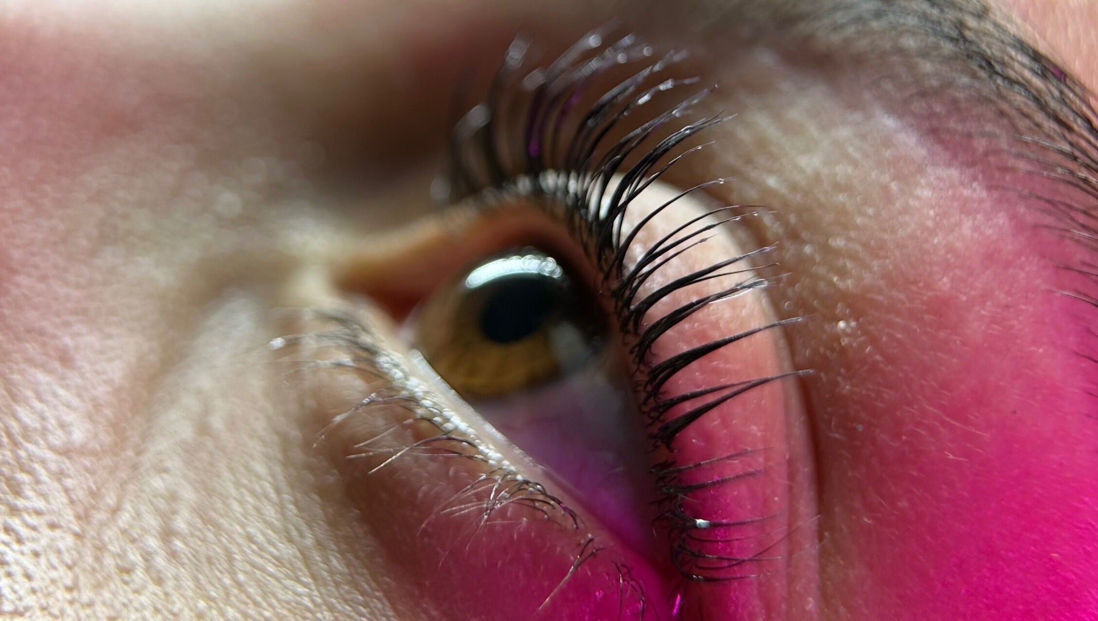 Close-up of elegantly styled eyelashes at Perfect Beauty - Lisboa, located in Lisboa, Lisboa, PT.