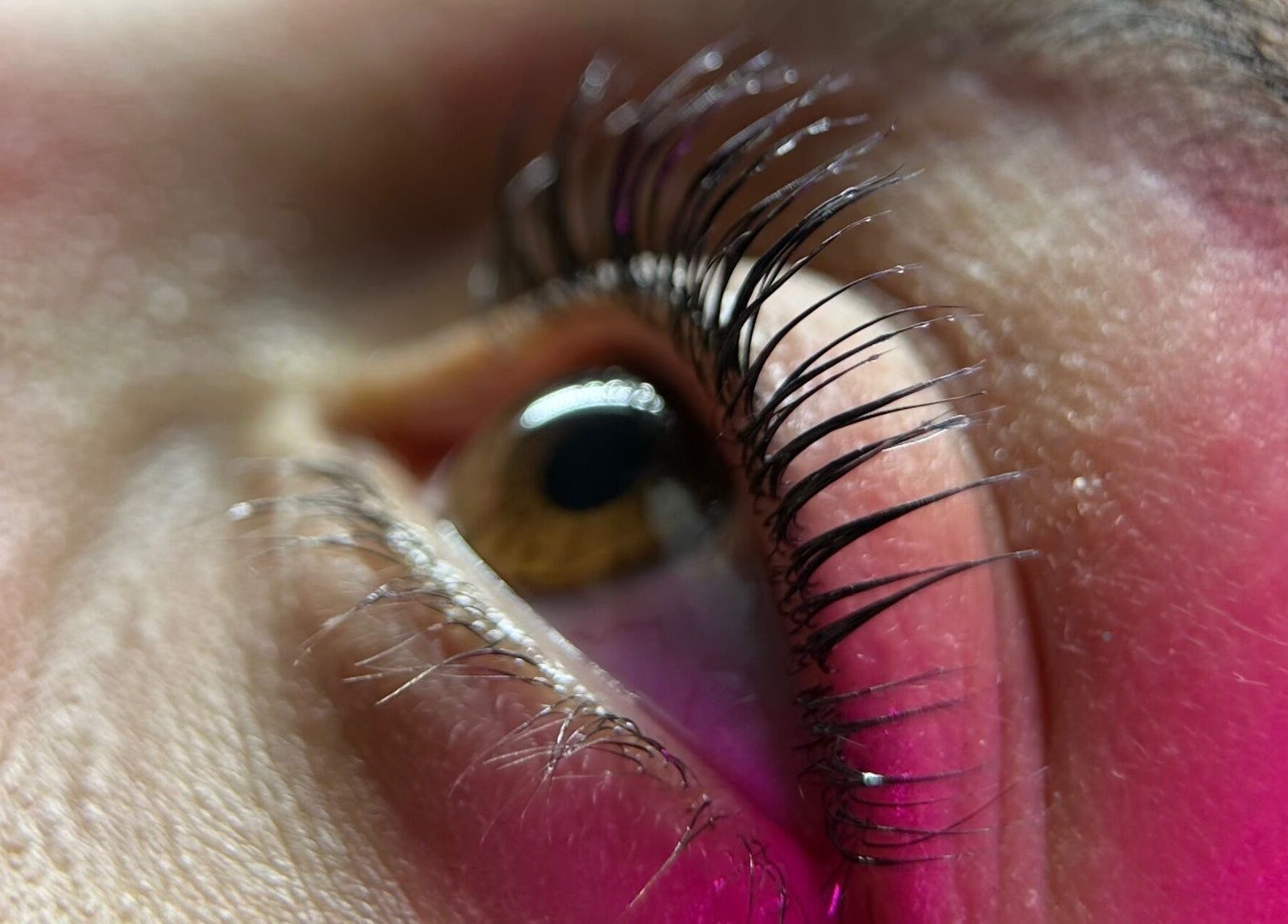 Close-up of elegantly styled eyelashes at Perfect Beauty - Lisboa, located in Lisboa, Lisboa, PT.
