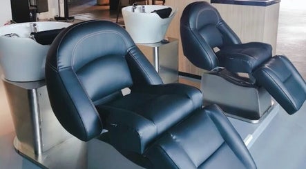 Comfortable salon chairs at Van Coiffeur Hair Studio in Malacca, Malacca, MY offer relaxation.