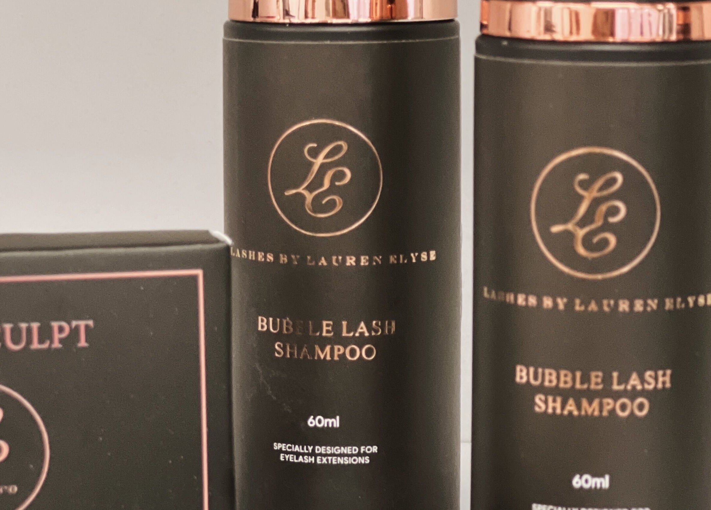 Lauren Elyse & Co's Lash Shampoo in Woolooware, New South Wales, AU - premium lash care products.