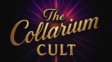 Elegant gold and purple logo of The Collarium Cult in Murarrie, Queensland, AU.