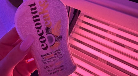 Coconut Cake tanning lotion at The Collarium Cult, Murarrie, Queensland, AU for a radiant tan experience.