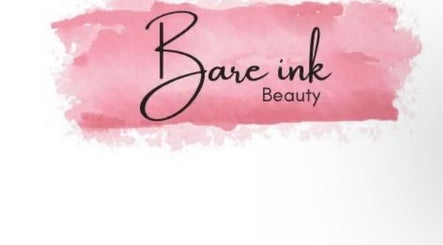 Bare Ink Beauty logo featuring pink watercolor design. Located in Mount Austin, New South Wales, AU.