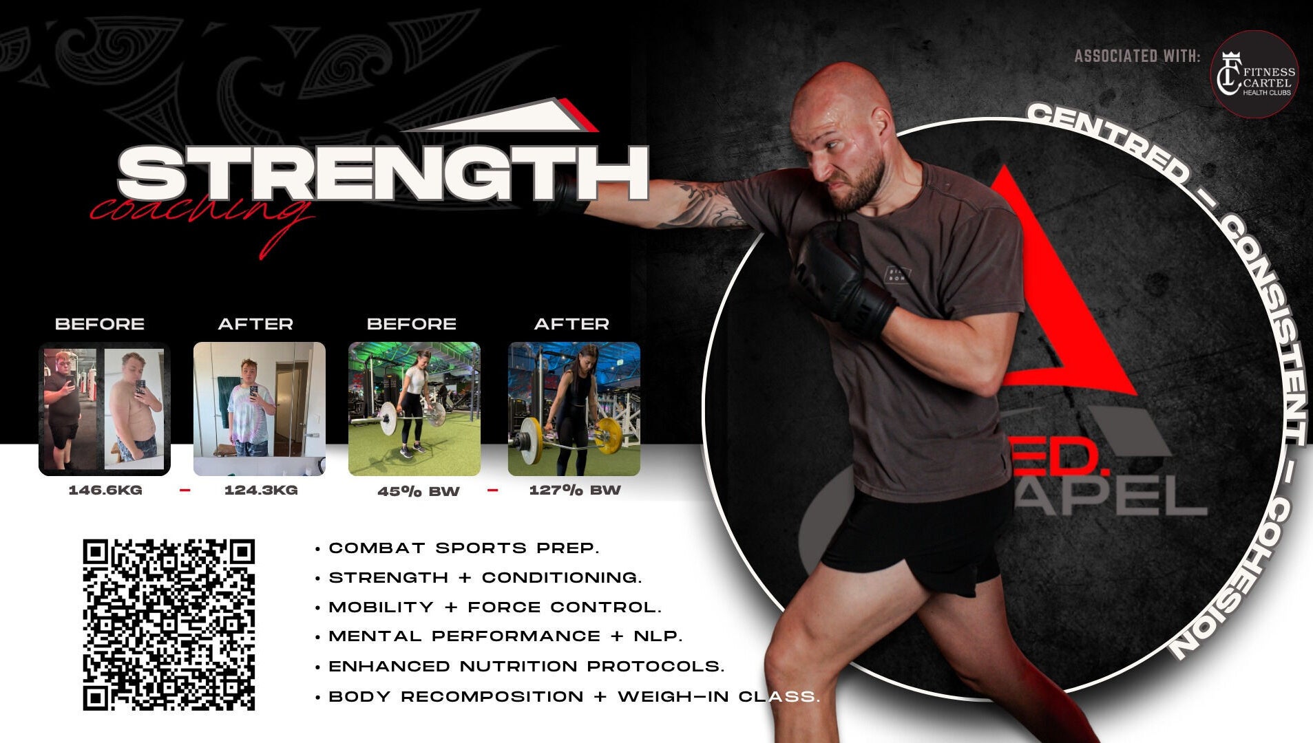 Strength coaching at RED LAPEL - Strength & Conditioning, Albion Park Rail, enhancing physique and performance.