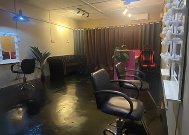 Modern interior of NJ Beauty Salon & Spa Muslimah in Pengkalan Chepa, Kelantan, MY.
