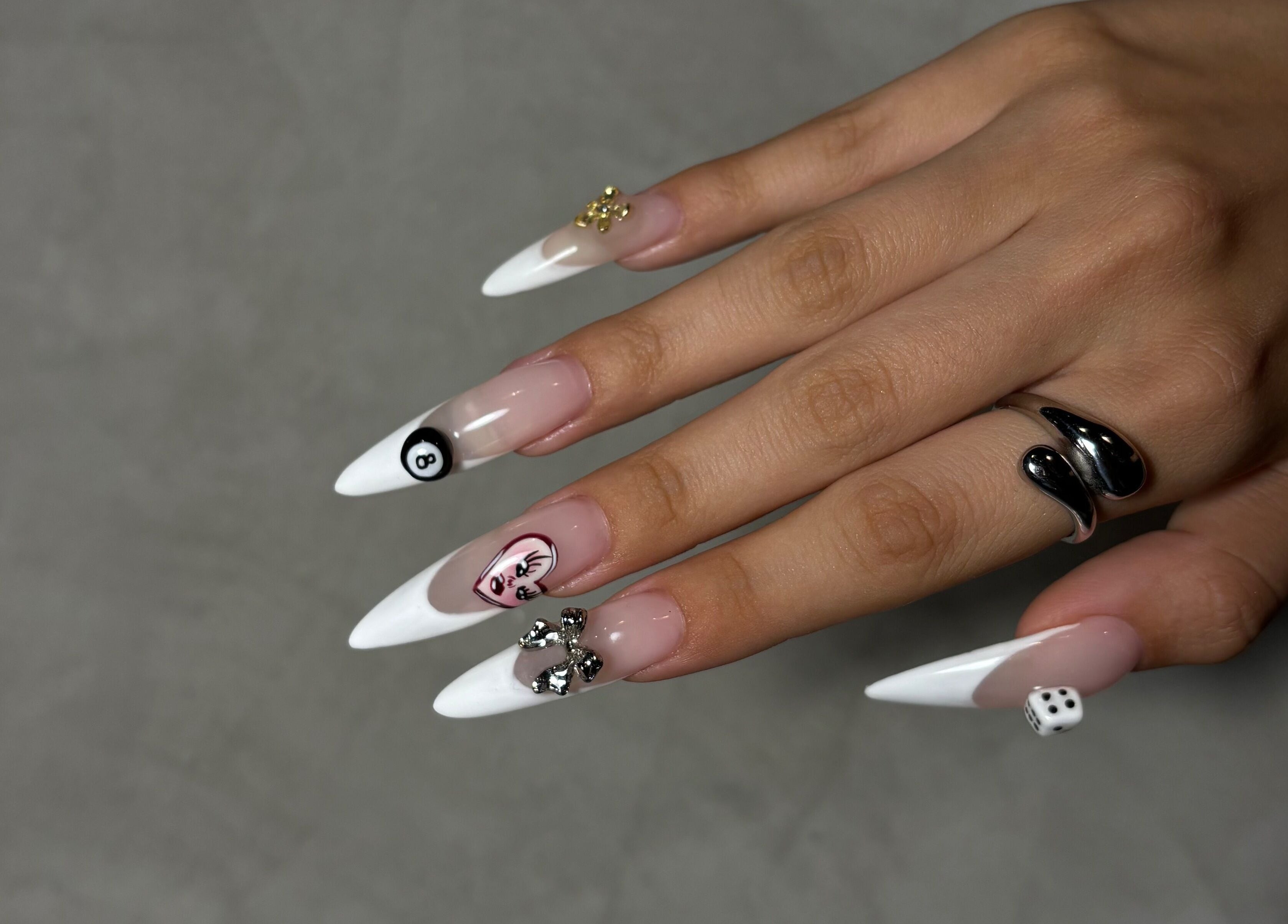 Stylish nail art with unique designs at Agrresandra Nail Atelier, Sofia, Sofia City Province, BG.