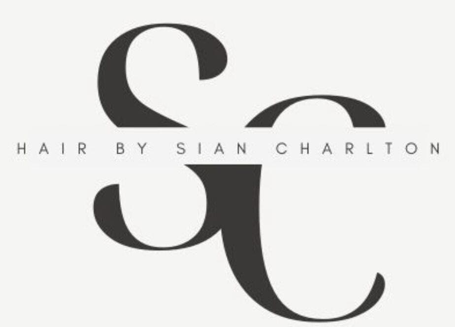 Elegant logo of Hair by Sian Charlton, located in Cardiff, Wales, GB.