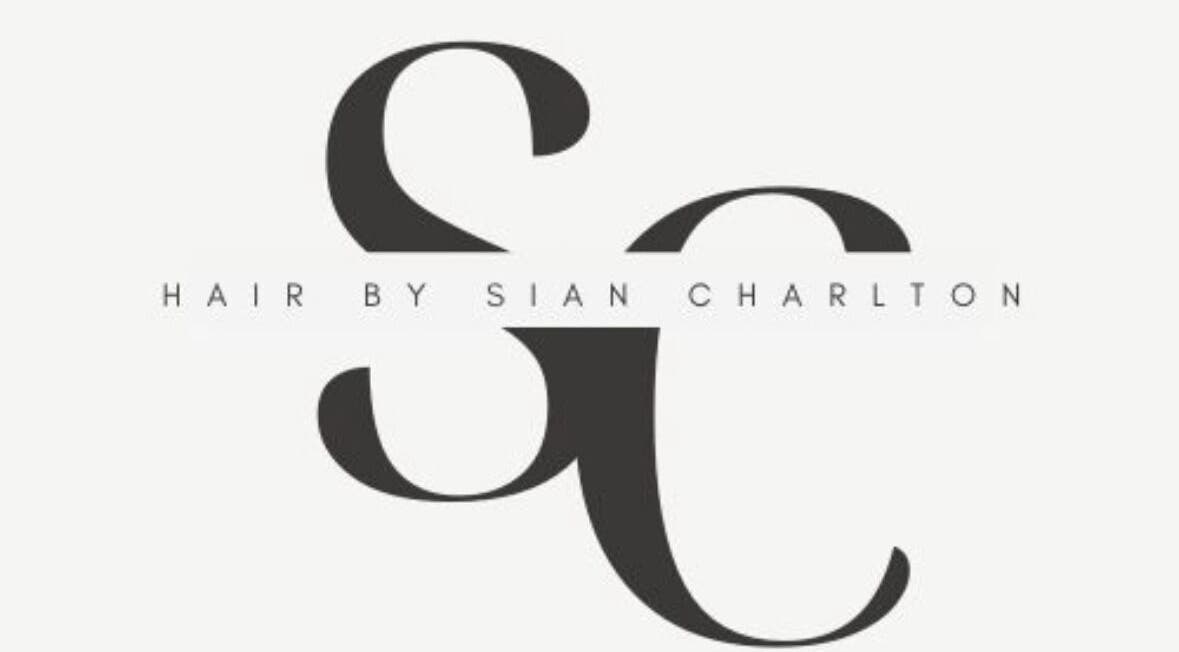 Elegant logo of Hair by Sian Charlton, located in Cardiff, Wales, GB.