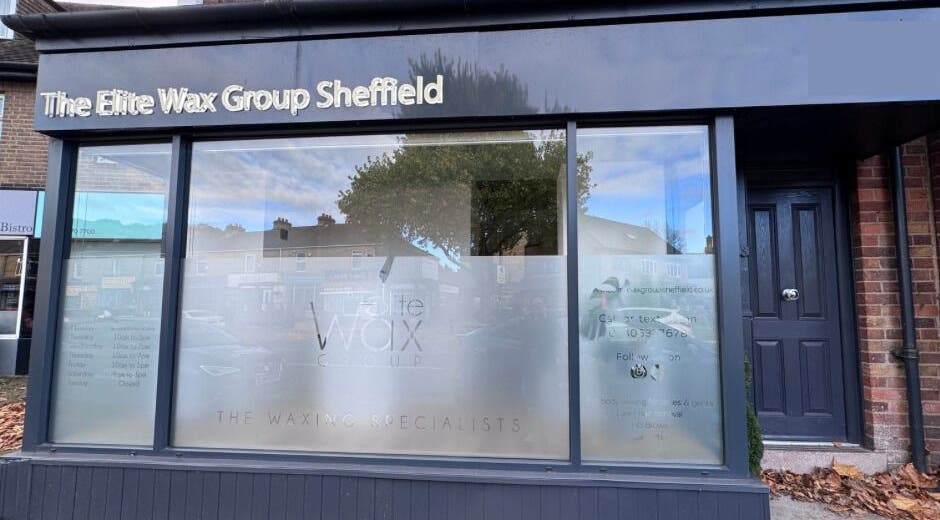 Front view of The Elite Wax Group Sheffield - Abbeydale Road, located in Sheffield, England, GB.