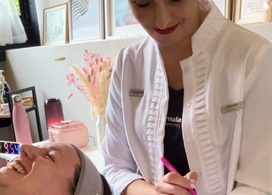 Skincare consultation at Aruka Studio Aesthetics & Wellness, Outer West Durban, Kwazulu-natal, ZA.