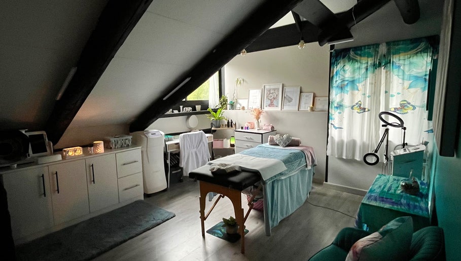 Cozy treatment room at Aruka Studio Aesthetics & Wellness in Outer West Durban, Kwazulu-natal, ZA, offering serene ambiance.