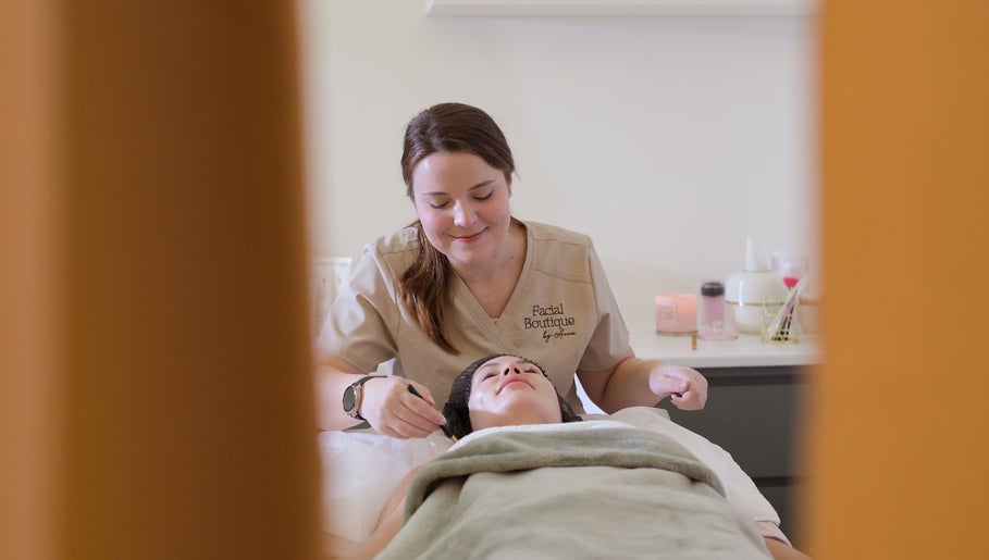 Professional facial treatment at Facial Boutique by Anna, located in Doha, Doha Municipality, QA.