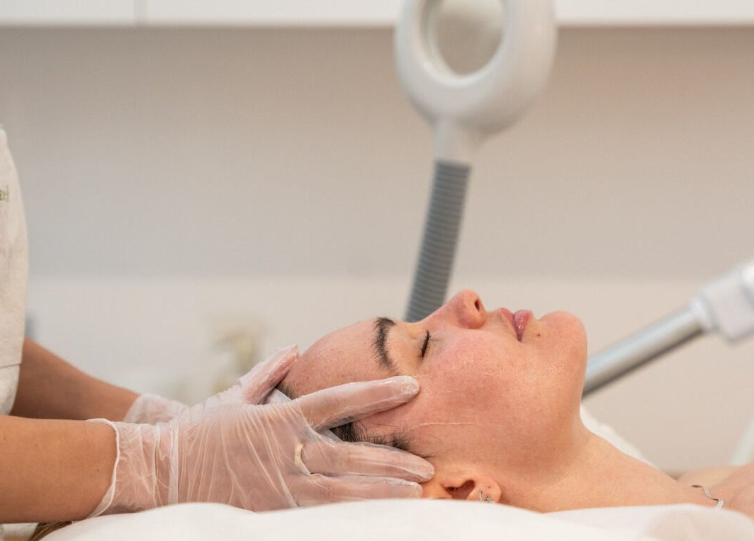 Relaxing facial massage at Fresh Face Skin, Melbourne, Victoria, AU.