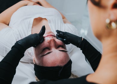 Relaxing facial treatment at Laura Sedge Beauty & Cosmetics, Morecambe, GB, enhancing skin vitality.