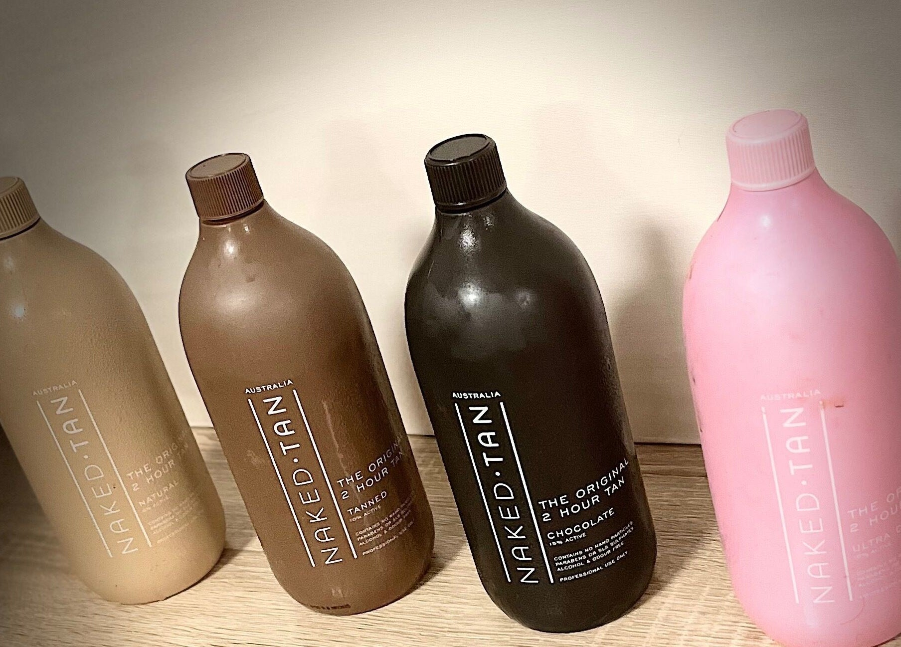 Naked Tan products at Good Times & Tan Lines, Runaway Bay, Queensland, AU offer diverse tanning solutions.