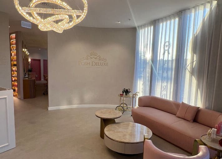 Chic lounge area inside All About You BodySculpting Perth, Mount Pleasant, Western Australia, AU.