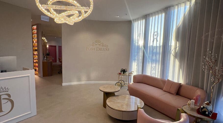 Chic lounge area inside All About You BodySculpting Perth, Mount Pleasant, Western Australia, AU.