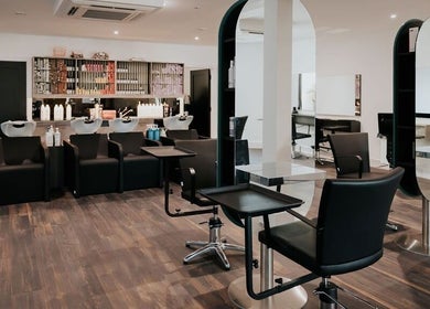 Stylish interior of Lauren O Sullivan Makeup in Killarney, County Kerry, IE, showcasing modern salon design.