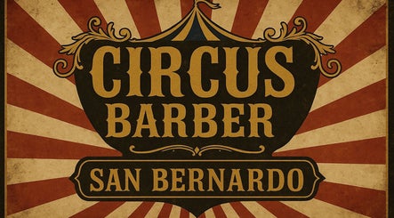 Cartel de Circus Barber San Bernardo en Madrid, Comunidad De Madrid, ES con diseño clásico.