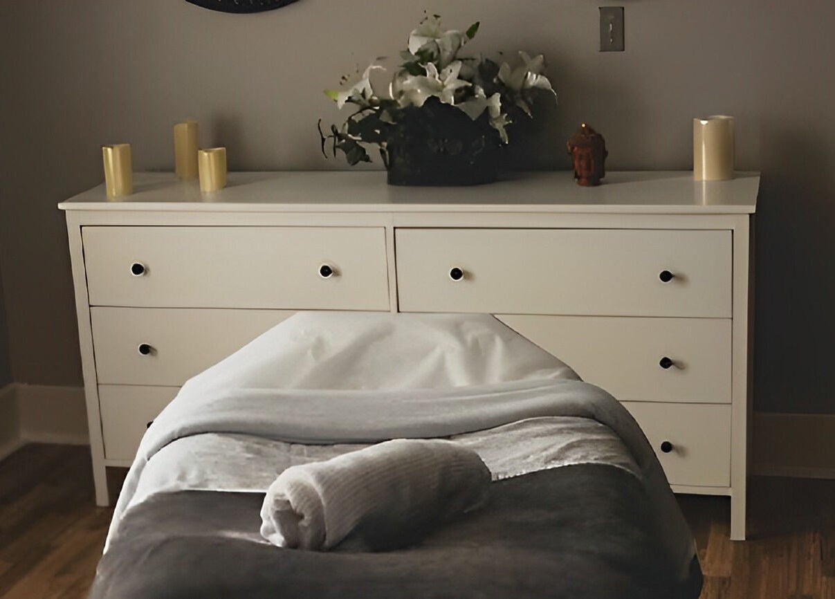 Tranquil treatment room at Beauty Destination Brow and Wax Bar (BURLINGTON), Burlington, Ontario, CA.
