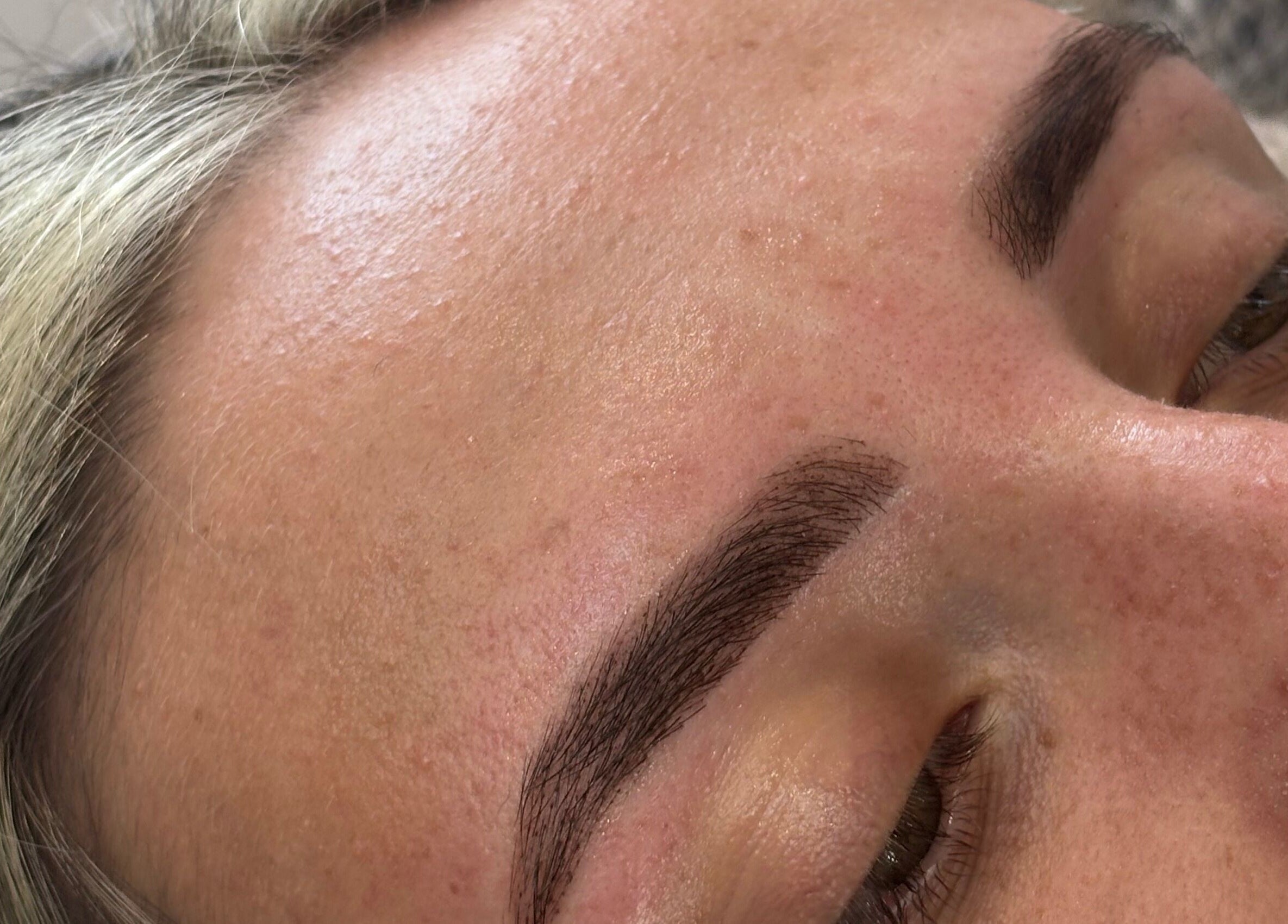 Perfectly groomed eyebrows at Glam by Tyler Marie, Oswestry, England, GB. Ideal for enhancing natural beauty.
