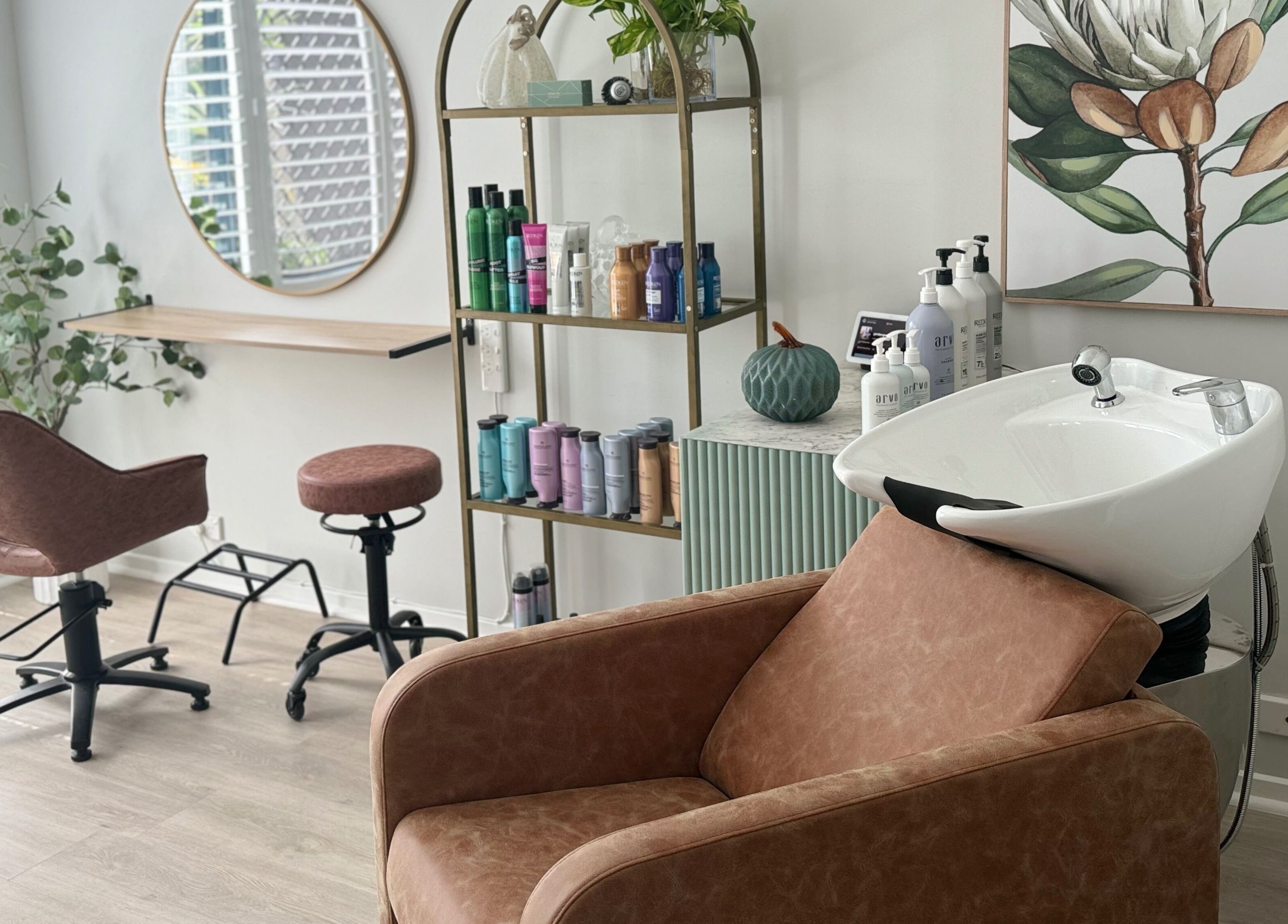 Studio 12 - Hair By Fiona in Thornlands, Queensland, AU offers a stylish, serene salon space with modern amenities.