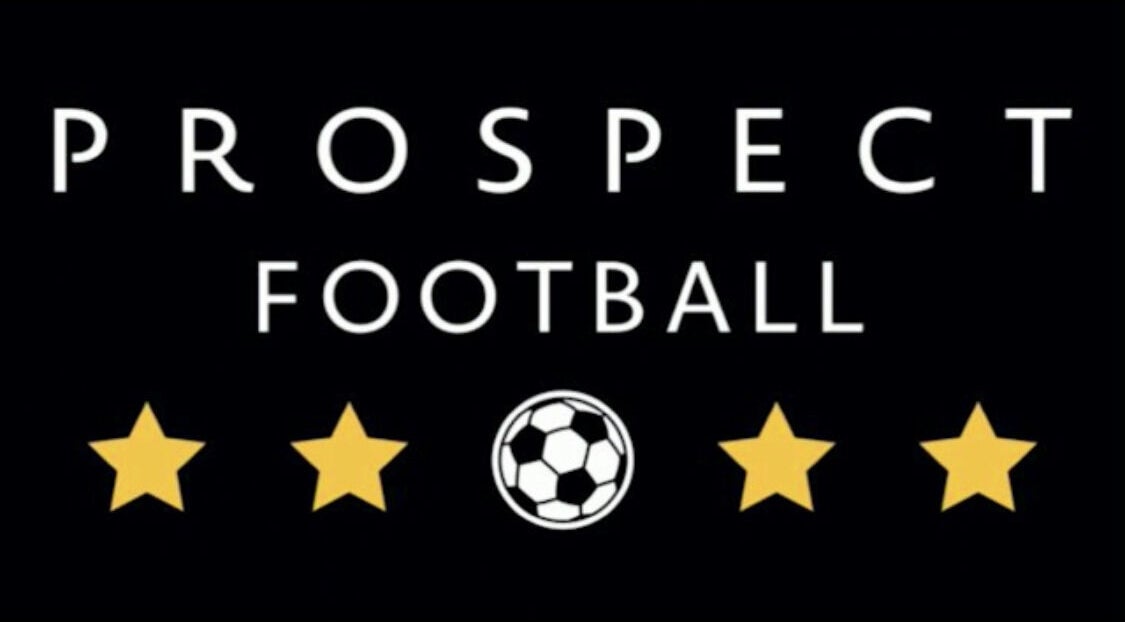 Prospect Football logo featuring stars and soccer ball in Worcester Park, England, GB.