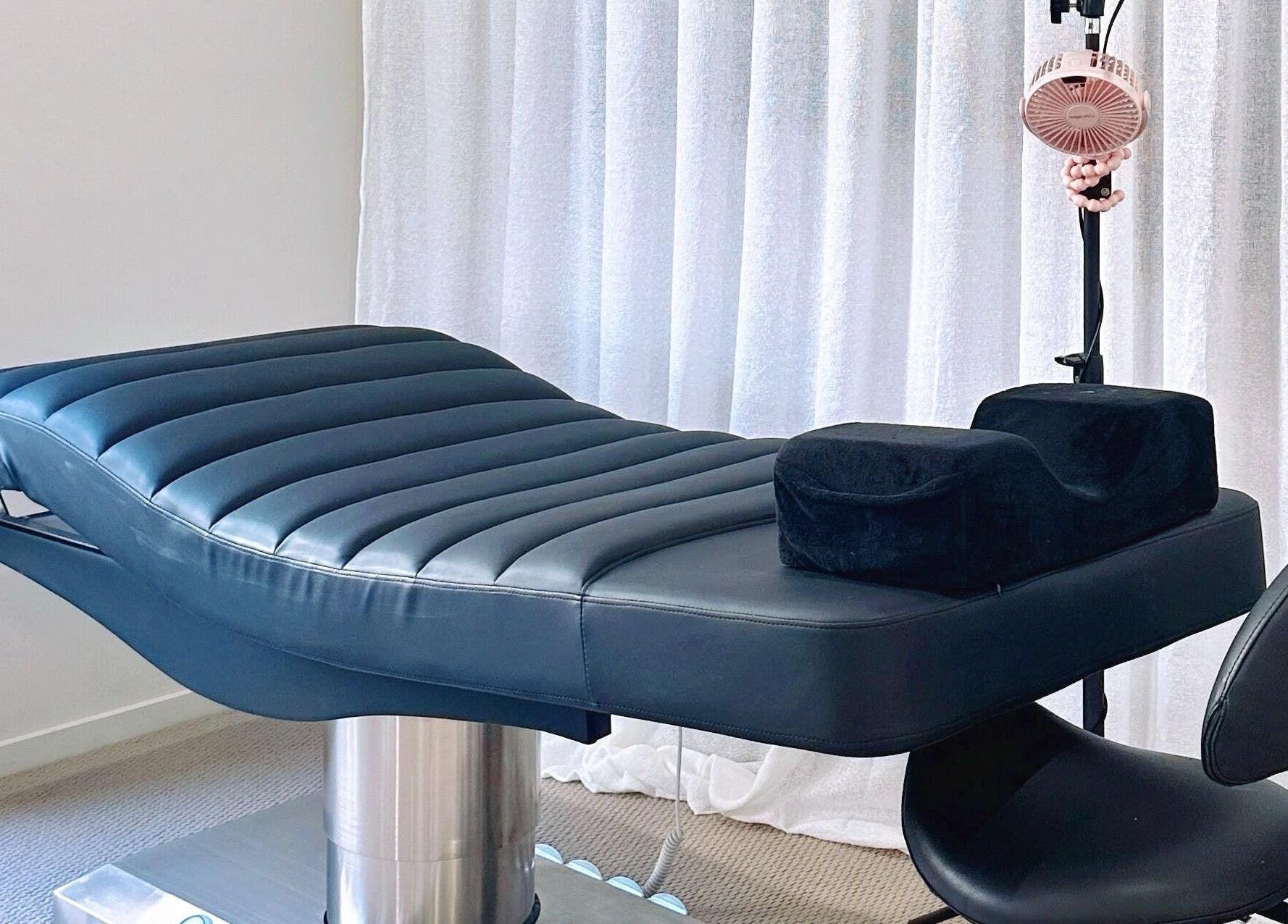 Comfortable treatment chair in spa at Jolee Beauty Co - Prestons, Prestons, New South Wales, AU.