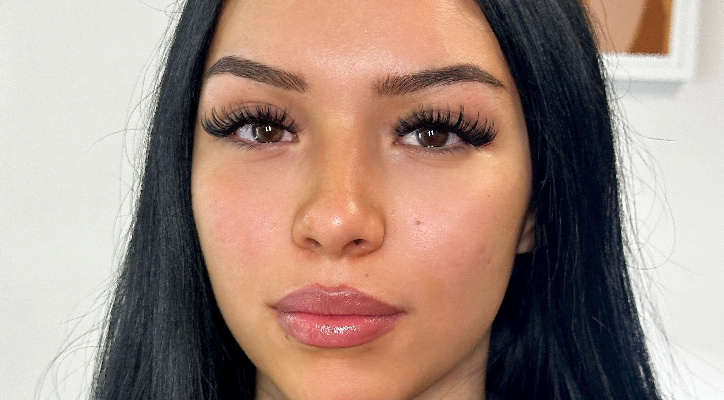 Close-up of expertly applied lashes at Jolee Beauty Co - Greenacre, Greenacre, New South Wales, AU.