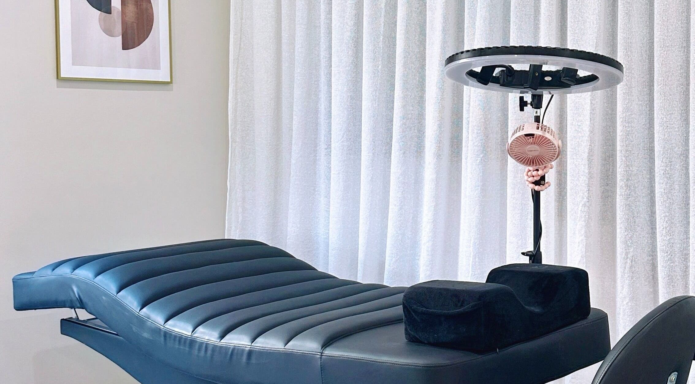 Luxurious treatment bed at Jolee Beauty Co - Greenacre, Greenacre, New South Wales, AU spa room.