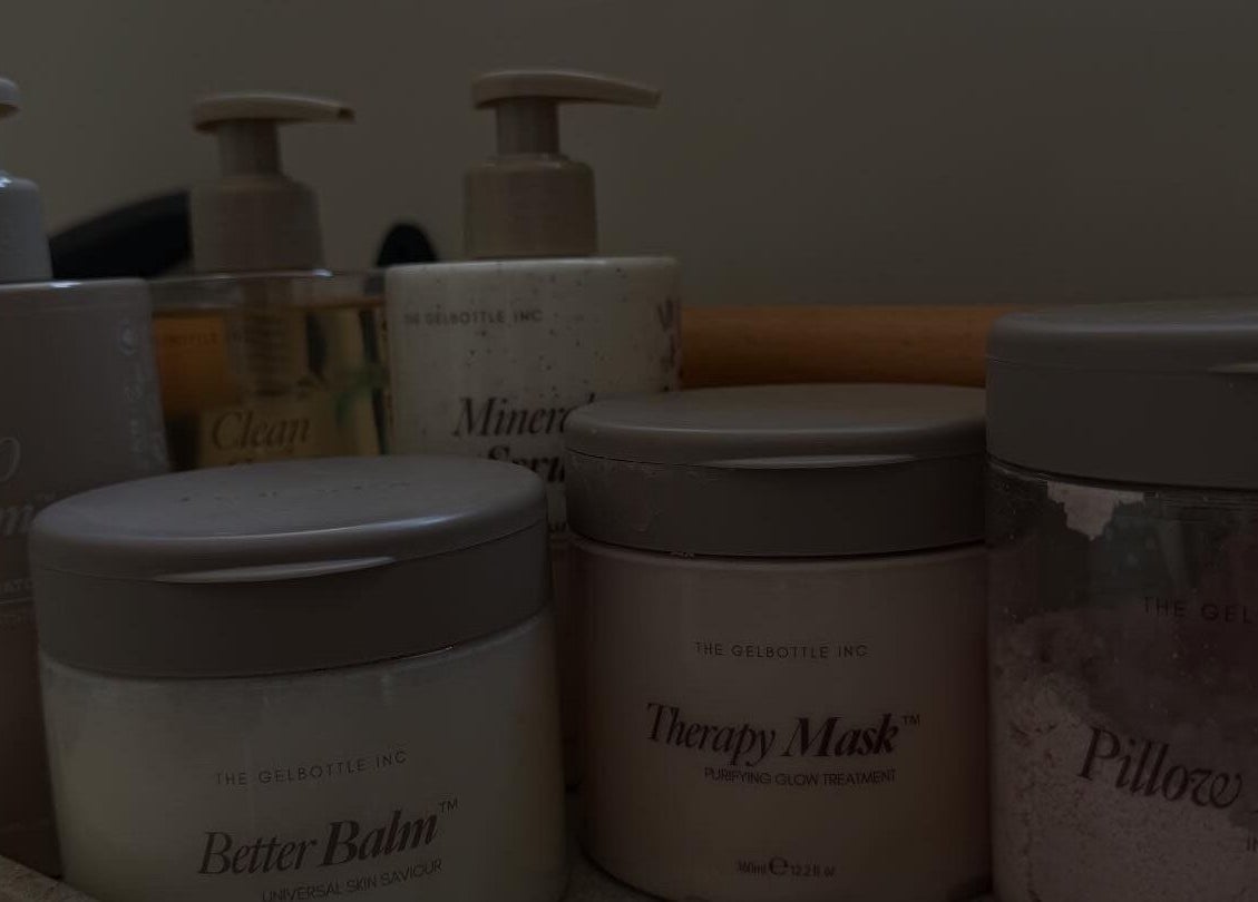 Luxury skincare products at LGD nails, Fareham, England, GB.